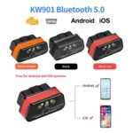 KONNWEI KW901 Android Phone OBD2 Car Bluetooth 5.0 Diagnostic Scan Tools - Image 2