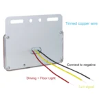 4 PCS ZS-9001 DC24V 9D Waterproof Car / Truck Side Marker Indicator Lights Bulb Lamp - Image 6