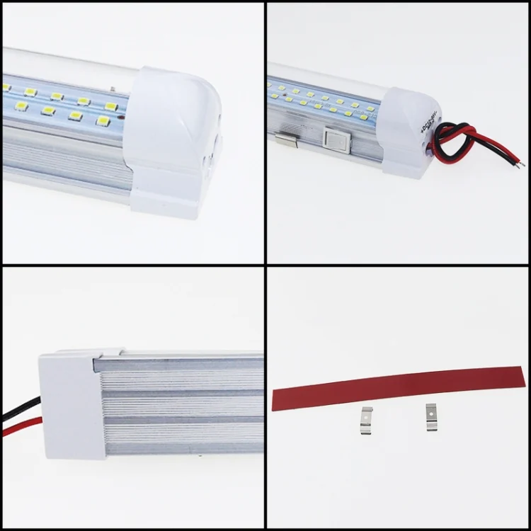 CRP5728_2.webp 2 PCS ZS-3332 12-85V High Bright 72LEDs RV Dome Light Cabin Light Bar - Image 3