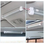 2 PCS ZS-3332 12-85V High Bright 72LEDs RV Dome Light Cabin Light Bar - Image 4