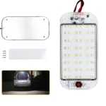 2 PCS ZS-3350 DC12-85V High Bright 48LEDs Lamp Beads Car Dome Light Cabin Light Bar - Image 6