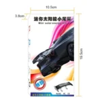 Car Mini Rear Wing with Light Solar Anti-collision Tail Light - Image 5
