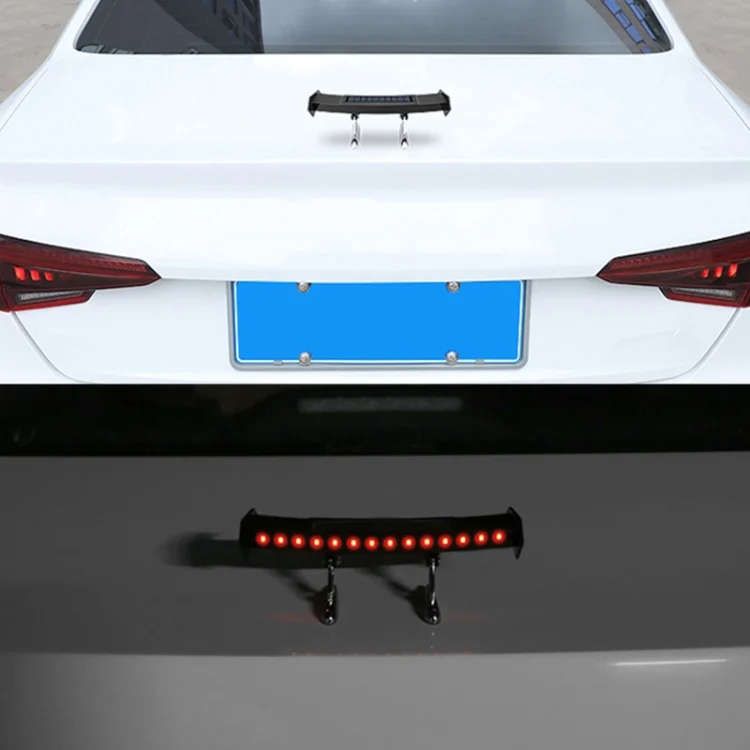 CRP5742_5.webp Car Mini Rear Wing with Light Solar Anti-collision Tail Light - Image 6
