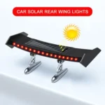 Car Mini Rear Wing with Light Solar Anti-collision Tail Light - Image 7