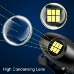 Car Adjustable LED Super Bright Flashing Reversing Light - Image 6