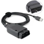 HEX ATMEGA162+16V8B+FT232RQ VAG 24.7 OBD2 Test Cable for Volkswagen / Audi, Software Version: English 24.7
