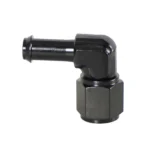 Car 90 Degree Quick Connect Female AN6-3/8 Swivel Barb Fitting Adapter - Image 4