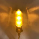4 PCS MK-200 3LED Highlight Motorcycle Turn Signal Light - Image 2