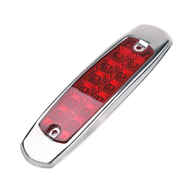 CRP5782RL_1.webp 4 PCS MK-338 DC12-24V Truck 12LEDs Side Clearance Maker Light - Image 5