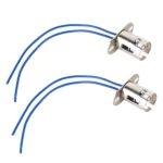 1 Pair Car 1157 Bulb Holder Base Female Socket with Cable - Image 2