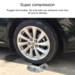 Solar Horseshoe Road Stud Light Car Guidance Light Road Deceleration Light, Constantly Bright Version - Image 6