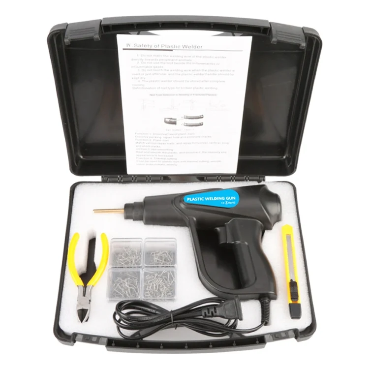 CRP5848_2.webp 70W Hot Stapler Plastic Welding Machine Car Bumper Repair Kit Plier, US Plug - Image 3