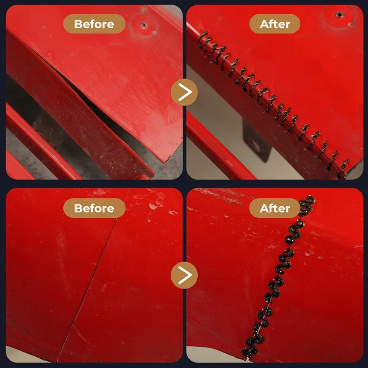 CRP5848_6.webp 70W Hot Stapler Plastic Welding Machine Car Bumper Repair Kit Plier, US Plug - Image 7