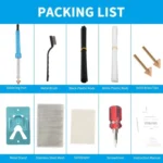 80W Electric Soldering Iron Plastic Welding Machine Car Bumper Repair Plier Set, US Plug - Image 5