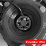 1 Pair A-1 Universal Headlight Soft Silicone Dust Cover - Image 6