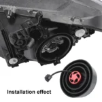 1 Pair C-1 Universal Headlight Soft Silicone Dust Cover - Image 7
