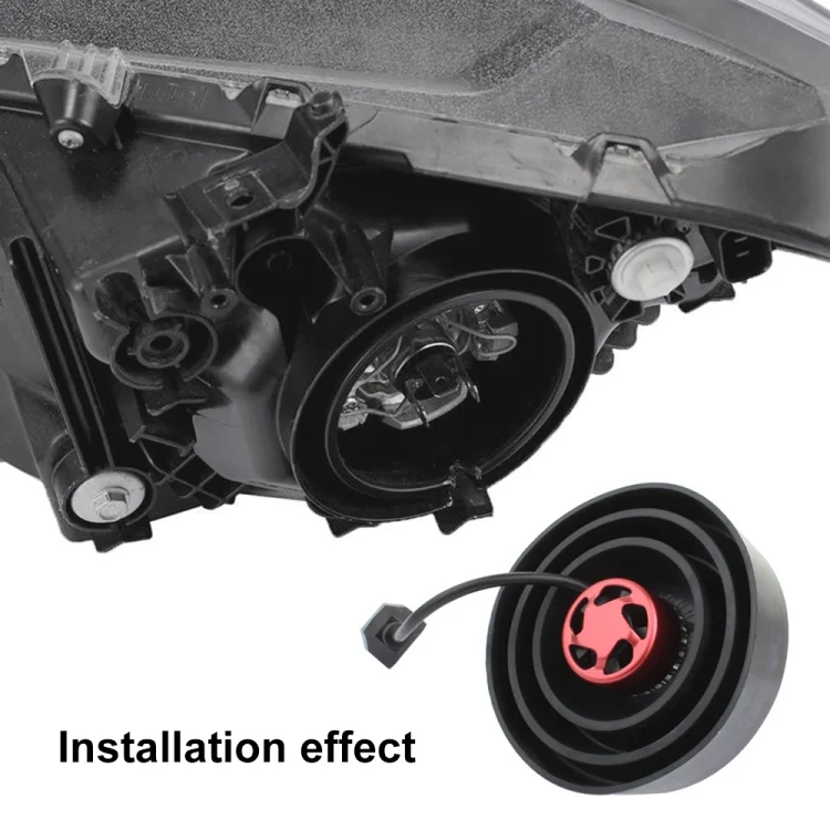 CRP5859_6.webp 1 Pair C-1 Universal Headlight Soft Silicone Dust Cover - Image 7