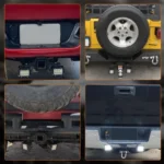 Y-007A Off-road Vehicle Universal Reversing Light Mounting Bracket Tow Hook - Image 7