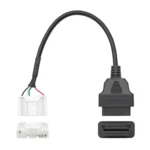 Car OBD2 20 Pin Detection Adapter Diagnostic Cable for Tesla Model X / S