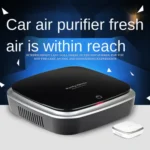 Car Solar Energy Negative Ion Smart USB Air Purifier - Image 2