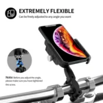 ZH-19414A1 Motorcycle Handlebar Qi USB Wireless Charging Phone Holder - Image 3