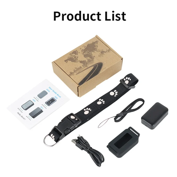 CRP5918_5.webp P03 2G Waterproof Pet GPS Tracker GPS+AGPS+WiFi+LBS Locator - Image 6