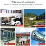 30A Solar Charge Controller 12V / 24V Lithium Lead-Acid Battery Charge Discharge PV Controller - Image 8