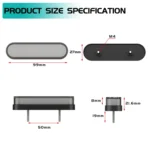 1 Pair Double Color Brake Light Turn Signal Light - Image 3