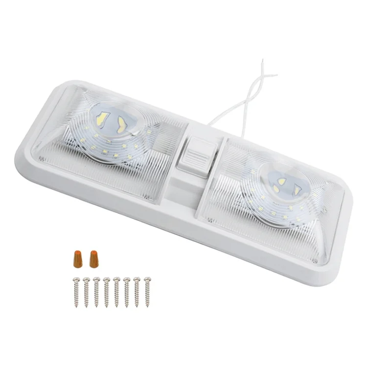 CRP5986_3.webp 12V 48LEDs RV Camper Boat Ceiling Dome Light Spotlight - Image 4