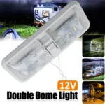 12V 48LEDs RV Camper Boat Ceiling Dome Light Spotlight - Image 6