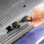 Car Stainless Steel Rear Tail Hook Plate Snap Lock EH200 - Image 5