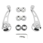 Car 4-1/4 inch Electroplated Winder Handle Crank Door Lever Handle for Chevrolet / Ford / Chrysler