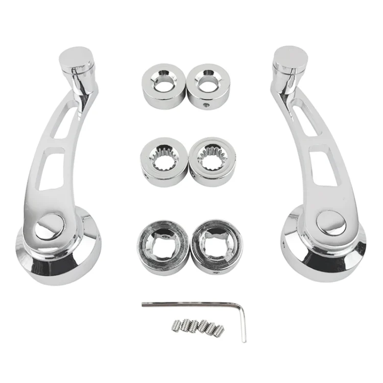 CRP6017.webp Car 4-1/4 inch Electroplated Winder Handle Crank Door Lever Handle for Chevrolet / Ford / Chrysler - Image 1