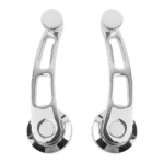 Car 4-1/4 inch Electroplated Winder Handle Crank Door Lever Handle for Chevrolet / Ford / Chrysler - Image 2