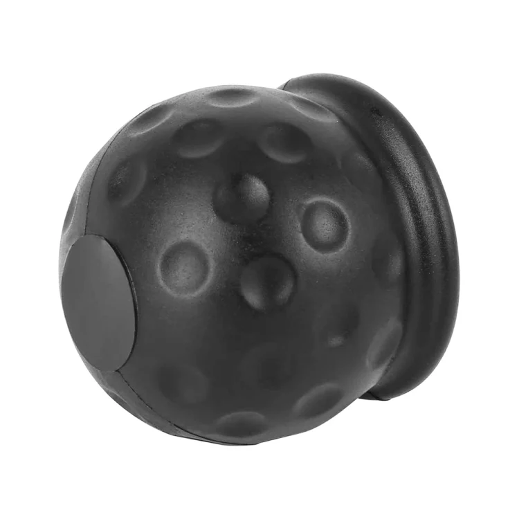 CRP6045_1.webp 2 in 1 / Set Car Truck Tow Ball Cover Cap Towing Hitch Trailer Towball Protection - Image 2