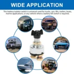 12-24V Car Battery Selector Isolator Disconnect Rotary Switch Cut - Image 7