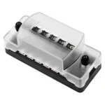 ZH-979A1 FB1903 1 In 1 Out 6 Ways No Distinction Positive Negative Fuse Box with 12 Fuses for Auto Car Truck Boat - Image 2