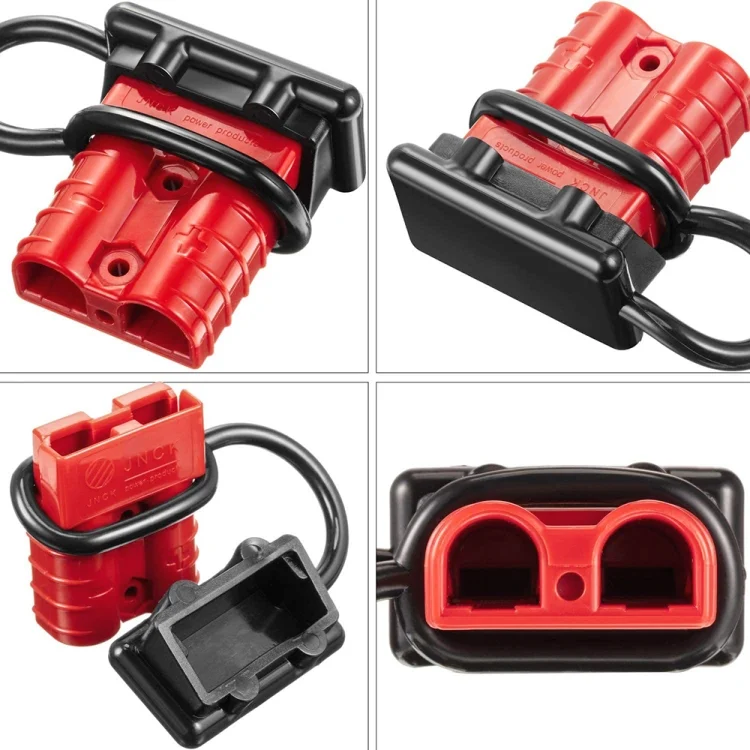 CRP6067_2.webp CP-0242-02 50A 600V Towing Winch Quick Connect Systems Wire Harness Plug with Dust Cover - Image 3