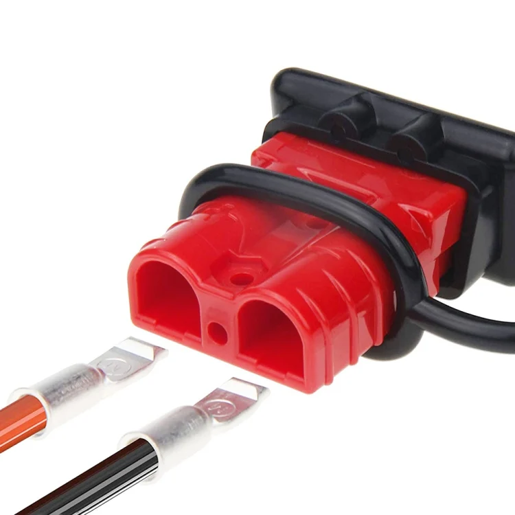 CRP6067_3.webp CP-0242-02 50A 600V Towing Winch Quick Connect Systems Wire Harness Plug with Dust Cover - Image 4