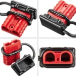 CP-0242-03 50A 600V Towing Winch Quick Connect Systems Wire Harness Plug with Dust Cover - Image 3