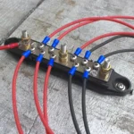 1 Pair 48V 150A M6 Power Distribution Terminal Block Battery Bus Bar Set - Image 6