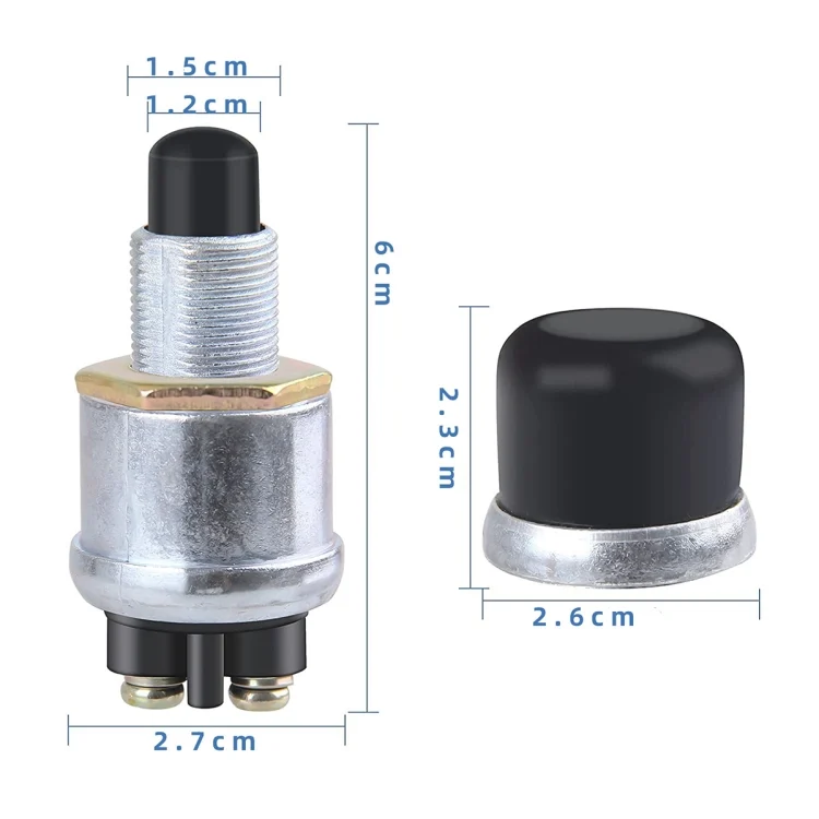 CRP6094_4.webp Car Engine One Key Start Ignition Switch 12V Waterproof Horn Switch - Image 5
