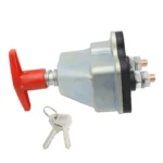 250A Yacht RV Battery Cut-off Switch with Key - Image 3