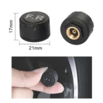 Car High Precision Solar Charging Tire Pressure Monitoring System TPMS, External Voice Sensor - Image 3