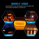 2 PCS MK-190 Truck LED Side Marker Light - Image 7