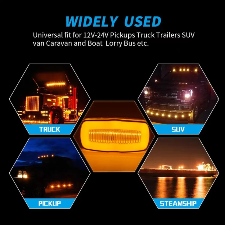 CRP6159_B6.webp 2 PCS MK-190 Truck LED Side Marker Light - Image 7