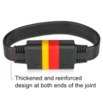 SF62 60cm Car Detector OBD Extension Line Car Computer Conversion Plug Male to Female Adapter Cable - Image 4