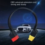 SF62 60cm Car Detector OBD Extension Line Car Computer Conversion Plug Male to Female Adapter Cable - Image 7