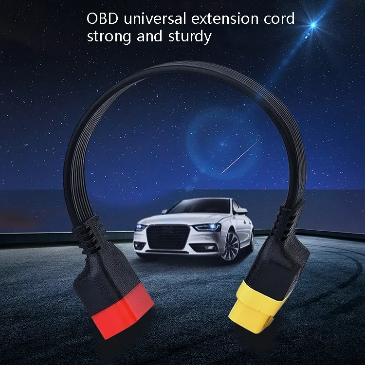 CRP6163_6.webp SF62 60cm Car Detector OBD Extension Line Car Computer Conversion Plug Male to Female Adapter Cable - Image 7