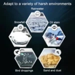 JH-AD07 For Audi Q3 2011-2017 Car Rear Windshield Wiper Arm Blade Assembly 8U0 955 407 1P9 - Image 6